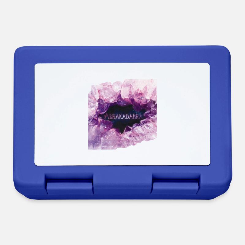 Abracadabra magic formula in mystical amethyst - Lunchbox - royal blue