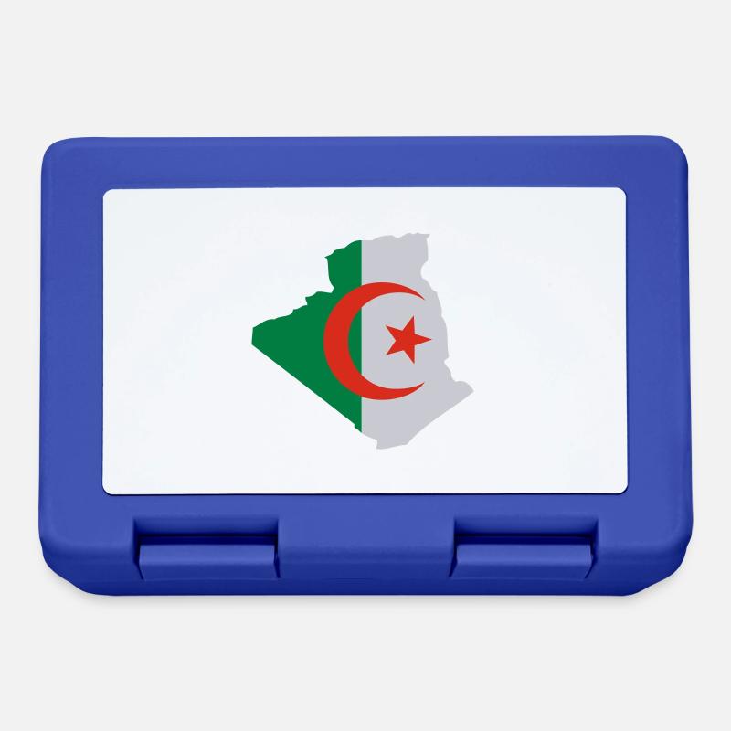 Algérie - Boîte à goûter - bleu royal