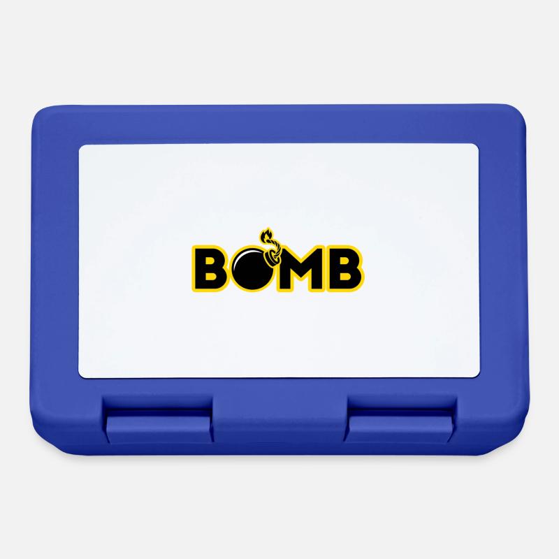 bomb - Lunchbox - royal blue