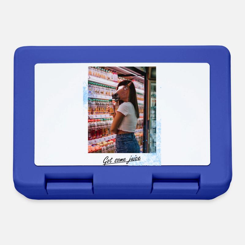 Got some juice - Lunchbox - royal blue
