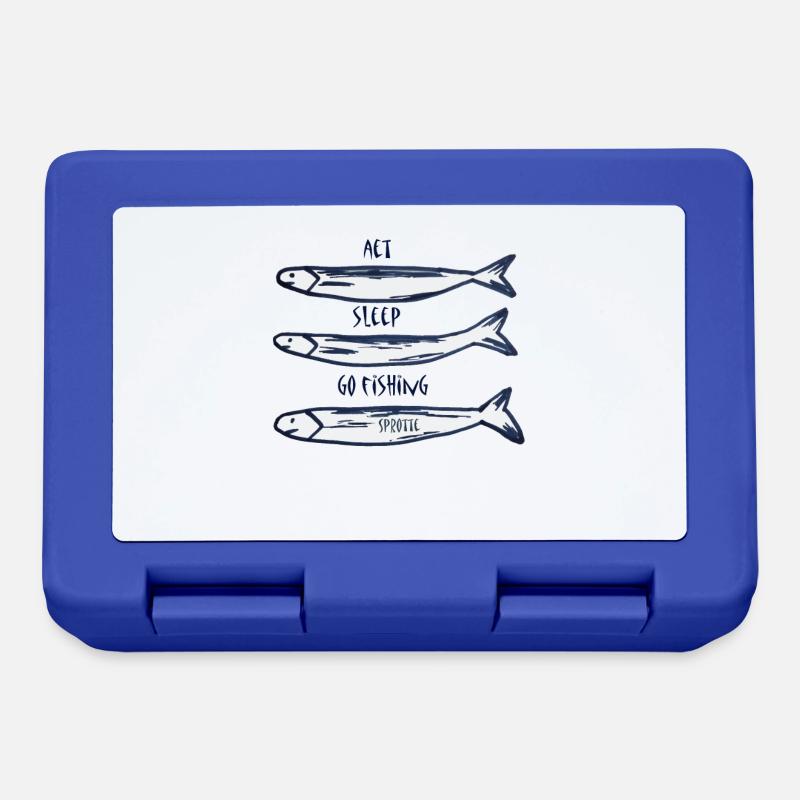 Sprats, design, gift, cool, chic, trend, humor, - Lunchbox - royal blue