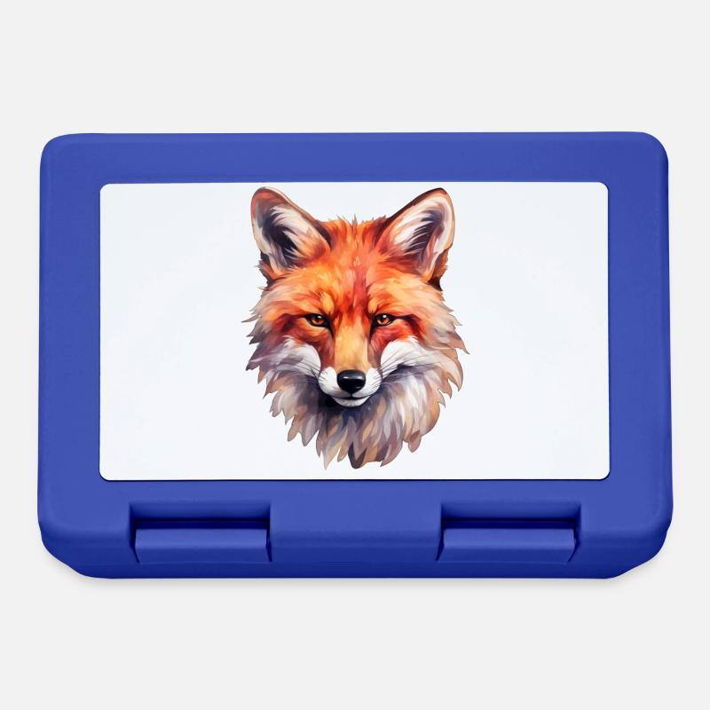 Fuchs - Brotdose - Royalblau