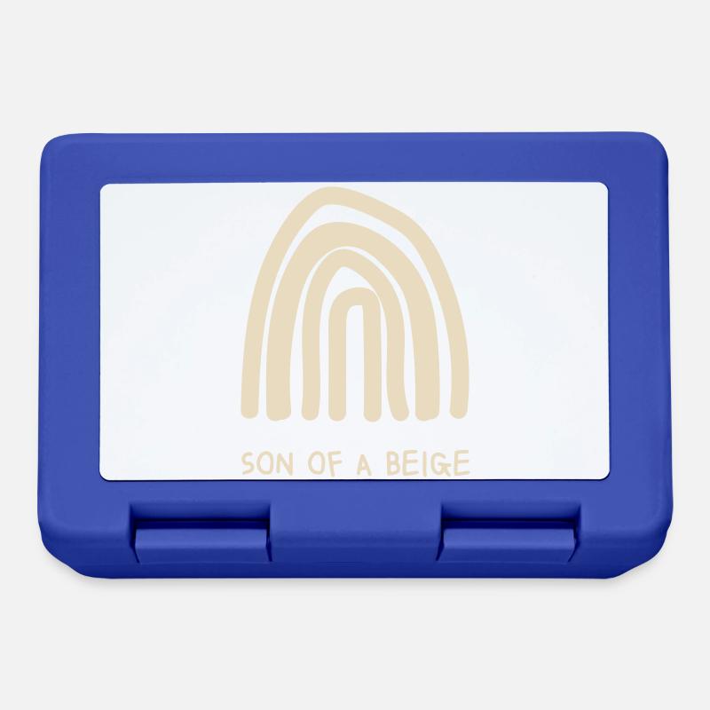 Fils d’un beige - Boîte à goûter - bleu royal