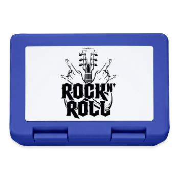 Rock And Roll | Farben änderbar - Brotdose - Royalblau - Vorne