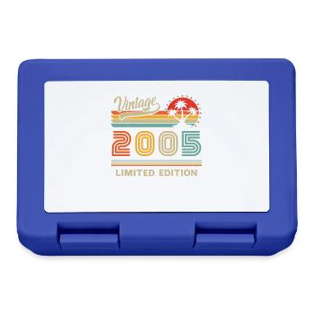 Vintage 2005 Édition Limitée - Boîte à goûter - bleu royal - Devant