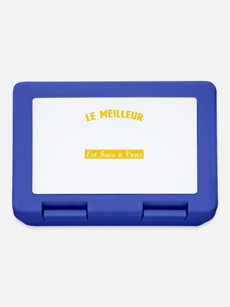 Collègue de travail cadeau humour de bureau - Boîte à goûter - bleu royal