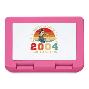2004 Anniversaire des femmes Édition limitée Vintage - Boîte à goûter - rose - Devant