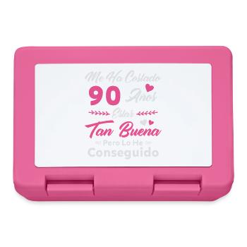It Has Taken Me 90 Years 90 Birthday Women - Lunchbox - pink - Front