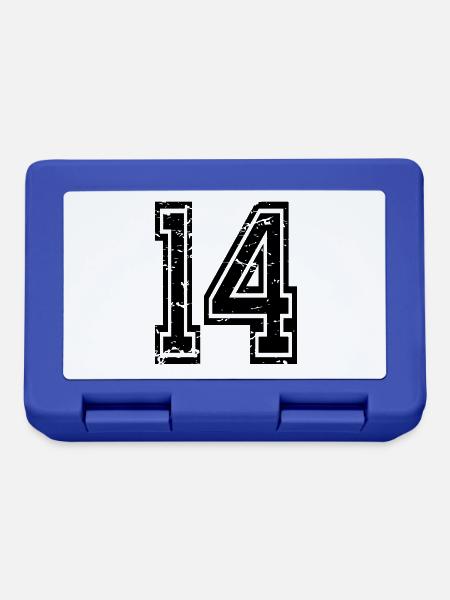 14 Bolu used - Brotdose - Royalblau