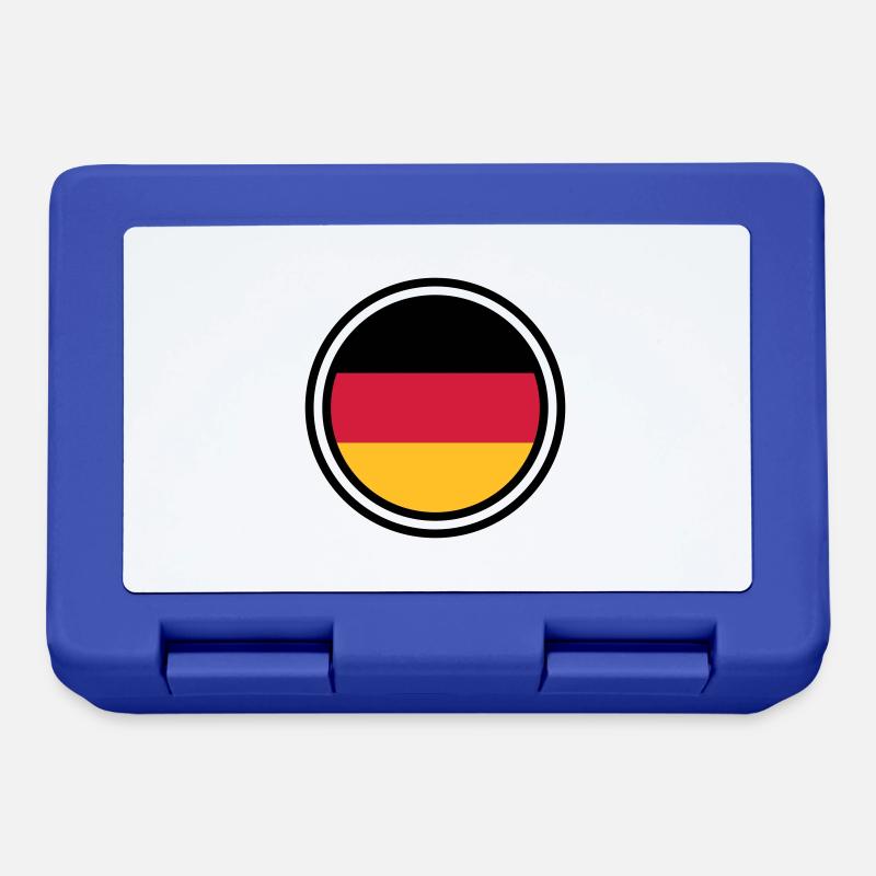 Deutschland - Brotdose - Royalblau