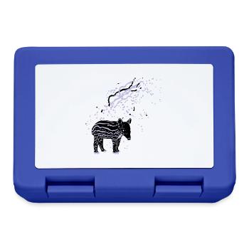 PLUX Tapir - Brotdose - Royalblau - Vorne