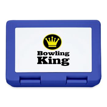 Bowling - Brotdose - Royalblau - Vorne