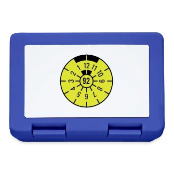 TÜV 1992 - Lunchbox - royal blue - Front