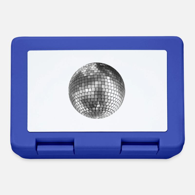 Disco ball mirror ball - Lunchbox - royal blue