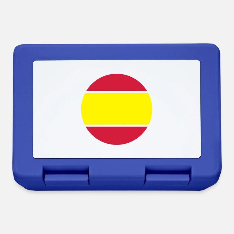 spanien_rund_50 - Lunchbox - royal blue
