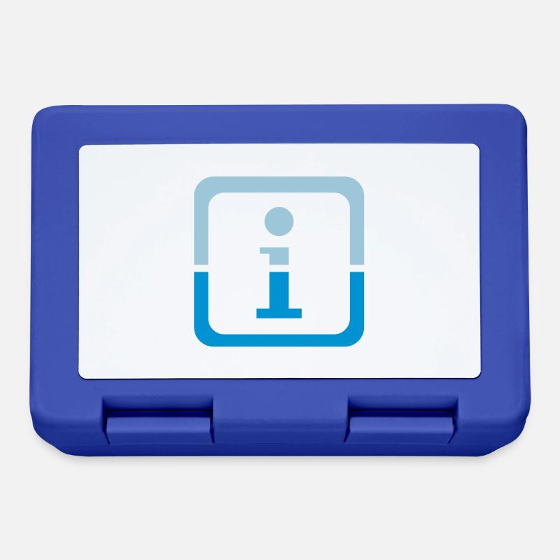 Info 30 - Brotdose - Royalblau