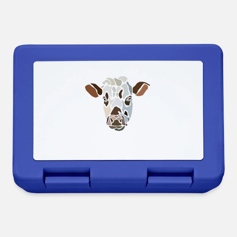 cow-spread - Boîte à goûter - bleu royal