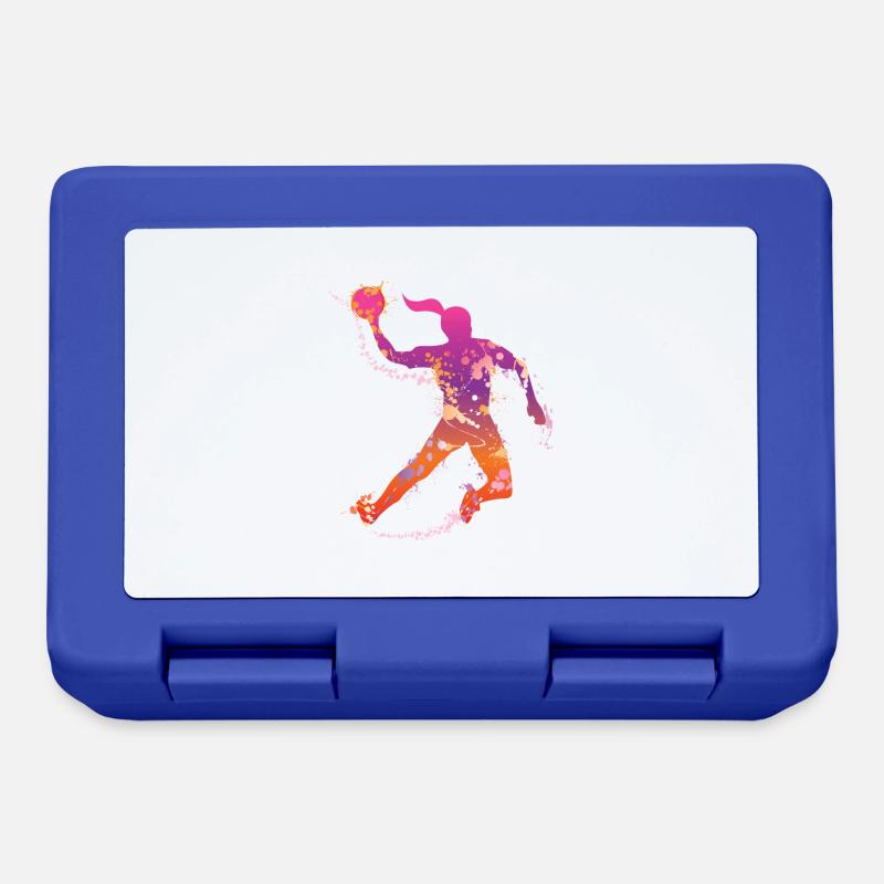 féminin de handball de - Boîte à goûter - bleu royal