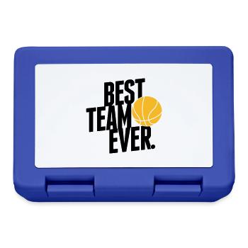 Best Team ever - Basketball - Brotdose - Royalblau - Vorne