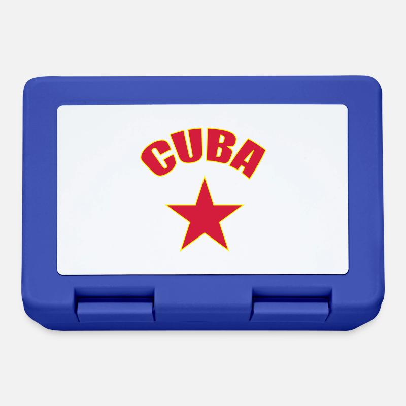 Cuba! - Boîte à goûter - bleu royal