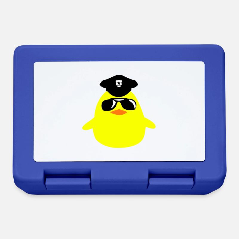 cool_cop_chick - Lunchbox - royal blue