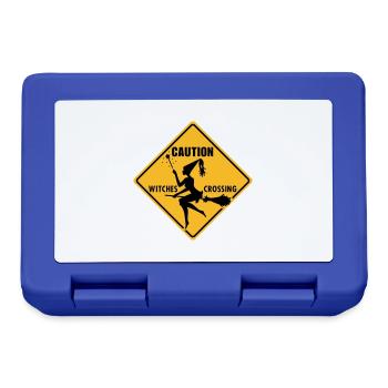 Witch - witch - halloween - Walpurgisnacht - 2C - Lunchbox - royal blue - Front