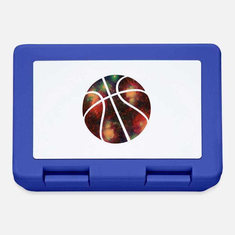 basketball galaxy - Boîte à goûter - bleu royal
