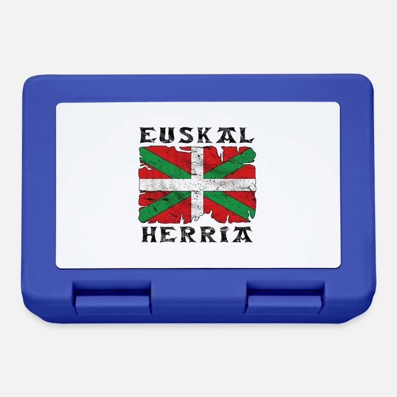 Euskal Herria - Pays Basque 04 - Boîte à goûter - bleu royal