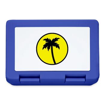 palm - Lunchbox - royal blue - Front