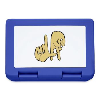 los_angeles_handzeichen_2 - Lunchbox - royal blue - Front