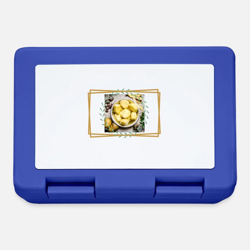 Potatos lover - Lunchbox - royal blue