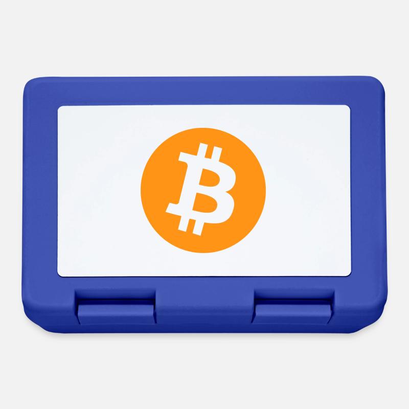 Bitcoin - Boîte à goûter - bleu royal