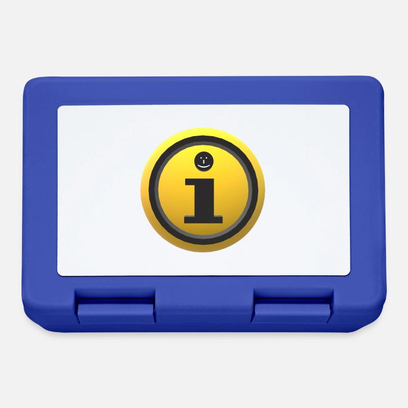 3D Information - Lunchbox - royal blue