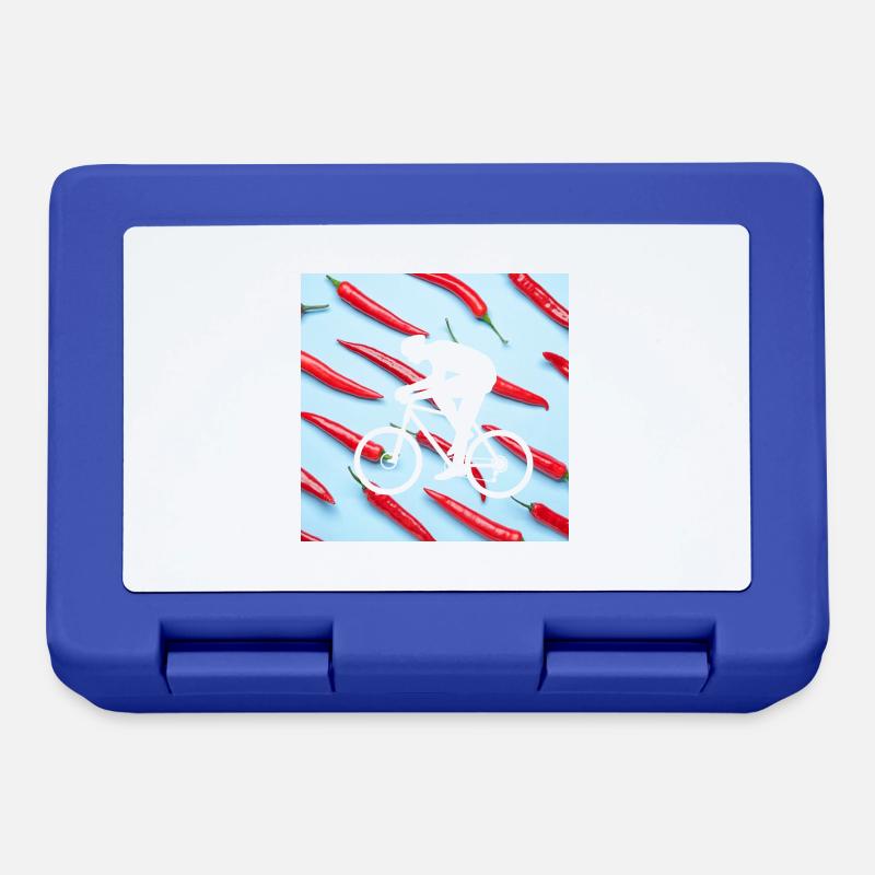 sharp circle - Lunchbox - royal blue