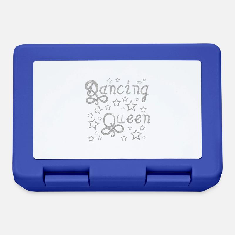 Dancing queen-Silver - Boîte à goûter - bleu royal