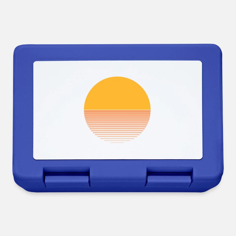 pale sun - Boîte à goûter - bleu royal