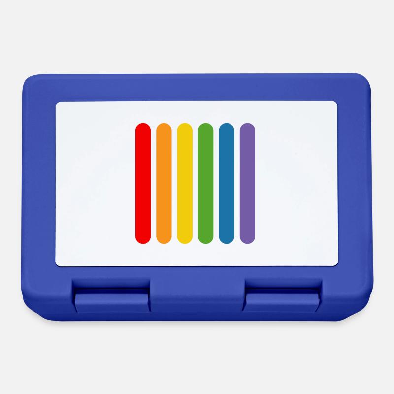 Rainbow Staebchen - Lunchbox - royal blue