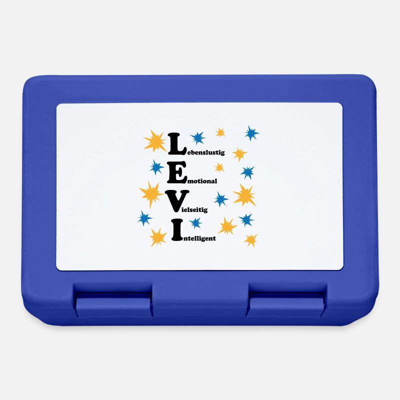 Levi - Brotdose - Royalblau