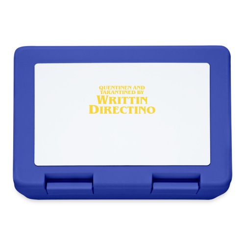 Writtin Directino - Lunchbox