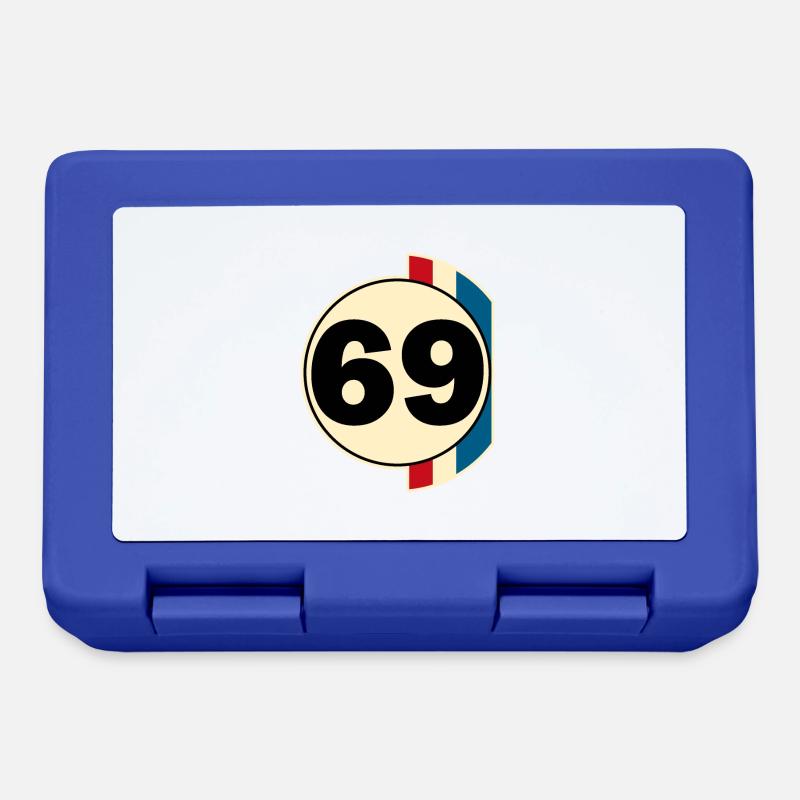 69 - Boîte à goûter - bleu royal