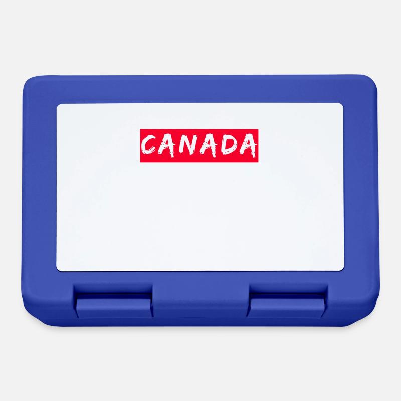 Canada - Boîte à goûter - bleu royal