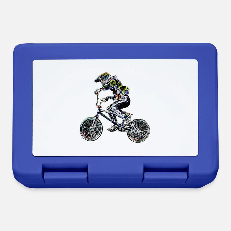 BMX - Brotdose - Royalblau