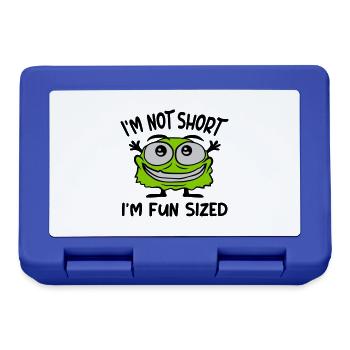 Not short fun sized - Lunchbox - royal blue - Front