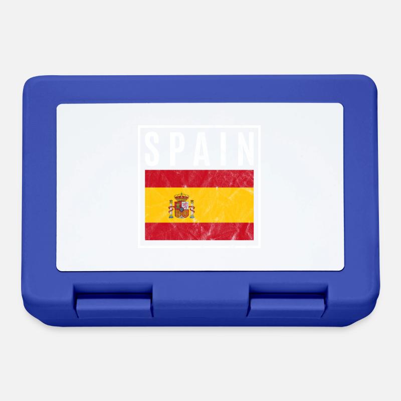 Espagne - Boîte à goûter - bleu royal
