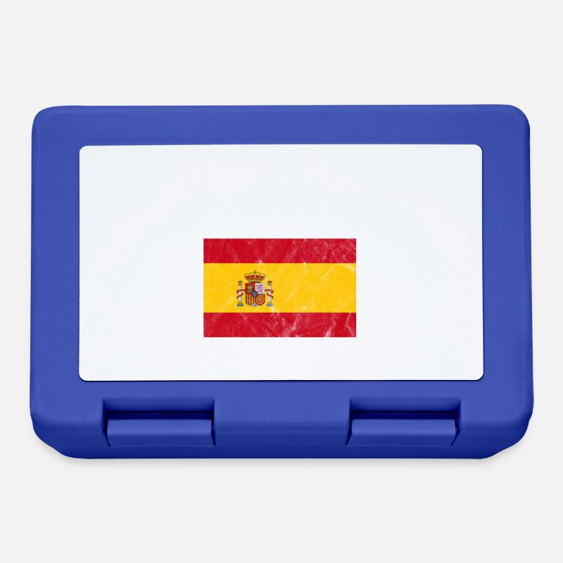 Spanien - Brotdose - Royalblau
