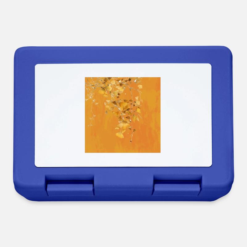Gingko - Boîte à goûter - bleu royal
