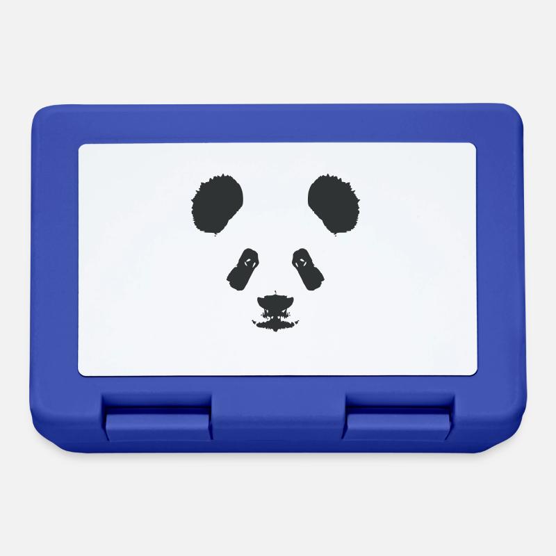 Panda - Boîte à goûter - bleu royal