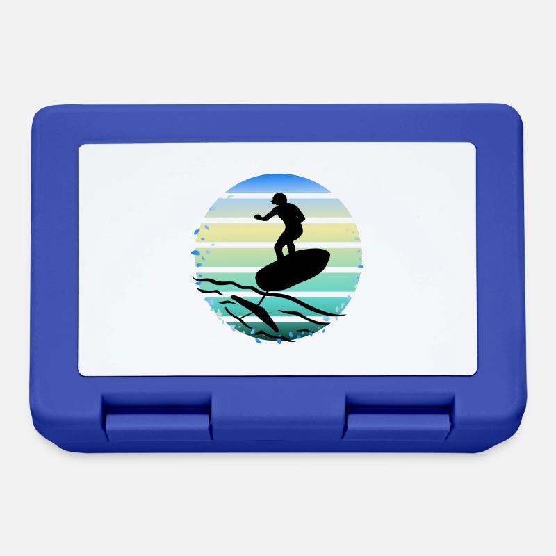 foil surf - foil surf - foilsurf - Boîte à goûter - bleu royal