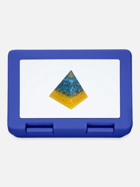 IN MEMORY OF FREEDOM / Ukraine /Pyramide - Brotdose - Royalblau