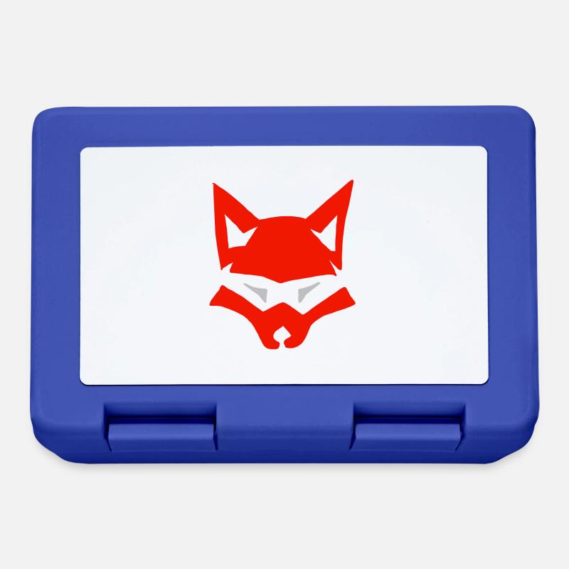 Fuchs - Brotdose - Royalblau